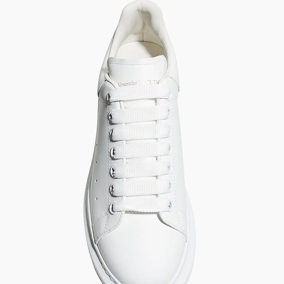 Alexander McQueen Women’s Oversized Sneaker in White Size 41 - Picture 3 of 14